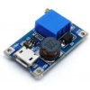 Moduł przetwornicy DC/DC STEP-UP MT3608 5-28V 2A, gniazdo microUSB