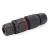 Złącze 3-styk. hermetyczne mufa podwójna przelot. IP68 32A 450V 0,5-4mm2