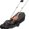 Black & Decker BEMW351-QS elektryczny Kosiarka z regulacją wysokości koszenia 1000 W Maksymalna szerokość cięcia 32 cm