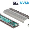 42001 External M.2 NVMe SSD housing, metal, USB 3.2