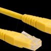 21151522 Patch cable Cat. 6, UTP, yellow, 0.5 m