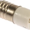 Lampka kontrolna Biały 28V ac/dc E10 LED średnica 10mm długość 25.25mm