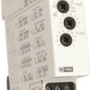 Timer Relay Montaż na szynie DIN 12 → 240V ac/dc SPDT 1-stykowy RS PRO 0.1 s → 10dni 10 funkcyjny