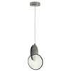 Chromowana lampa wisząca Circlo LED CTT nad stół w jadalni LP-1311/1P CH Light Prestige