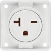 Integro Flow Gniazdo z/u /USA/CANADA/ NEMA 6-20 R biały połysk 862542509