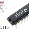 74 LS114 2 x przerzutnik J-K DIP14
