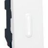 Osłona uszczelniona przełącznika przyciskowego Chwilowy SPDT średnica wycięcia 22.5 x 45 mm Panel Legrand Zielony,