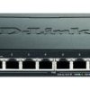 Przełącznik inteligentny Gigabit PoE D-Link DGS-1100-08PV2/E (8 portów BaseT PoE 10/100/1000 Mb/s, moc PoE 64 W, bez wen