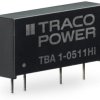 DC converter, 21.6-26.4 VDC, 1 W, 1 output, 9 VDC, 80 % efficiency, TBA 1-2419HI