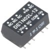 Przetwornica DC/DC, 2W, Uwej: 4,5...5,5 VDC, Uwyj: 12 VDC, Iwyj: 8...84mA DETN02L-12