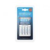 Zestaw ładowarka Eneloop SmartPlus Charger 4 Slot + akumulator 4x AA Eneloop 2000mAh