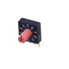 Przełącznik obrotowy, 100 mA, 5V dc, 16-położeniowy, Nidec Components SC-1000