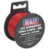 Sealey AC2725R Automotive Cable 27A 2.5mtr Red