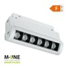 Reflektor szynowy magnetyczny liniowy 6W 480lm 4000K biały M-LINE