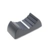 Gałka suwak na trzpień 8mm, 24x11x11mm, ciemnoszara
