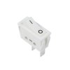 PRZEŁĄCZNIK KOŁYSKOWY 2POZ. 2PIN ON-ON 250V/15A BIAŁY MK111