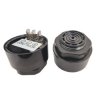 Buzzer 12V 43x33mm 80dB ciągły/pulsujący 3-pin montaż do obudowy / 011964
