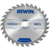 IRWIN® 1897192 Construction Circular Saw Blade 160 x 20mm x 30T ATB