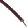 Przewód montażowy 0,13mm² Brązowy RS PRO PVC 26 AWG 300 V dł. 100m 7/0,16 mm +105°C UL 1569, UL 1581, UL 758