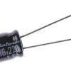 Kondensator 220μF 16V dc Radialny, Otwór przelotowy Rubycon roztaw: 3.5mm 8 (Dia.) x 11.5mm