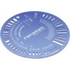 Renata ZW9801 Selector Button Cell Size Chart Labelled with Eyelet
