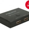 18749 Delock HDMI 2 - 1 Switch bidirectional 4K 60 Hz