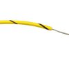 Przewód montażowy 0,2 mm² Czarny/Żółty RS PRO PVC 24 AWG 1 kV AC dł. 100m 7/0,2 mm +85°C Norma wojskowa 61-12 część 6