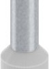 Insulated wire end ferrule, 4.0 mm², 17 mm/10 mm long, DIN 46228-4, UL 486F-E, gray, 2100245