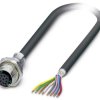 Phoenix Contact 1419344 Złącze czujnika/aktuatora do zabudowy SACCBP-FS-8CON-M16/2,0-PUR SCO, piny: 8, 2.00 m, 1 szt.