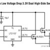3.3V Dual Micropower High-Side/Low-Side MOSFET Driver