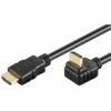 Kabel HDMI/HDMI V1.4 M/M Ethernet Kątowy Czarny 5M ICOC HDMI-LE-050
