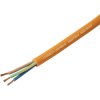 TRU COMPONENTS TC-13537004 Rubber flexible cable orange H07RN-F 3G2.5 mm²/metre