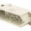Złącze HDC wkładka stykowa męskie 10A 250V -PIN 25 25+PE C14610A0250002