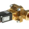 Zawór elektromagnetyczny 24 V DC Burkert 2-drogowy G żeńskie 1 cal 1cal NC