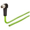 Metz Connect 142M2X90100 M12 Network Cable CAT 6A S/FTP 10m PUR Green 1pc