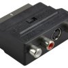 SCART EURO / 3x RCA - S-VIDEO S-18 SVHS Adapter