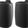 Monacor WALL-08T/SW Głośnik PA 50 W czarny 1 par(a)