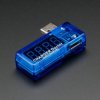 Adafruit USB Charger Doctor - In-line Voltage and Current Meter