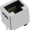 encitech RJJS-88-A22-E1V złącze żeńskie do wbudowania pionowego RJ45 encitech RJJS-88-A22-E1V 3251-0015-01 złącze żeński