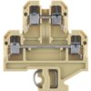 Multi level terminal block, screw connection, 0.5-4.0 mm², 32 A, 6 kV, beige/yellow, 0355460000