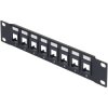 Renkforce RF-3521390 Front panel 10 inch Server rack black