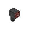 Valve connector, DIN shape A, 2 pole + PE, 250 V, 0.25-1.5 mm², 932107100