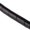 Spiralna owijka kablowa Czarny zakres 6mm RS PRO Nylonowy