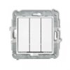 ICON Mechanizm łącznika potrójnego biały mat 25IWP-7