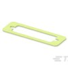 Uszczelka 25-pinowe Uszczelka do Złącza D-Sub Fluorosilikon z domieszką srebrno-aluminiową TE Connectivity