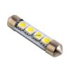 LED SV8,5/42mm C10W 12V 4xSMD5050 biała zimna