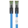 Kabel Patchcord CAT 8.1 S/FTP PIMF RJ45/RJ45 0.25m niebieski