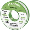 Stannol 811027 Kristall 600 Solder Lead-Free Sn99.3Cu0.7 100g 0.7mm