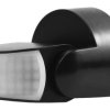 Czujnik ruchu PIR, 360/180, 1200W, IP65, natynkowy, czarny