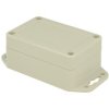 Obudowa; uniwersalna; ZP90.60.40UJH TM ABS; ABS; 61,3mm; 90mm; 39,9mm; IP65; jasnoszary; z tulejkami mosiężnymi; hermetyczna; Kr